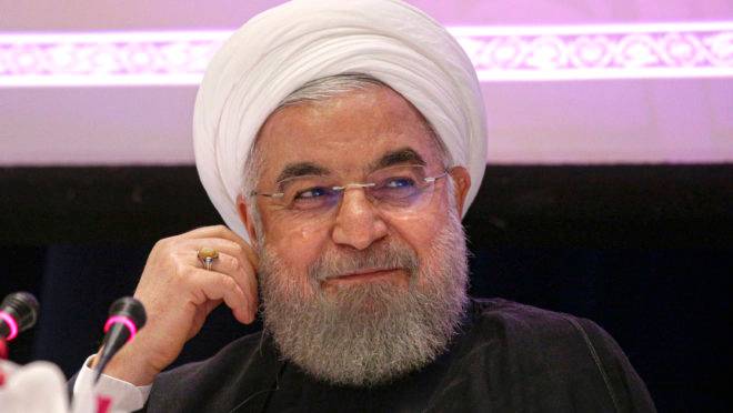 O presidente iraniano Hassan Rouhani