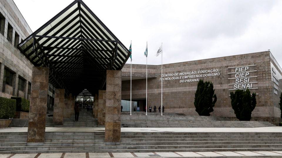 Sede da Fiep, em Curitiba