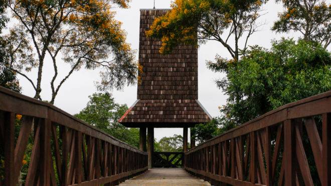 O Mirante do Bosque do alemão será reaberto para visitação neste sábado (29).