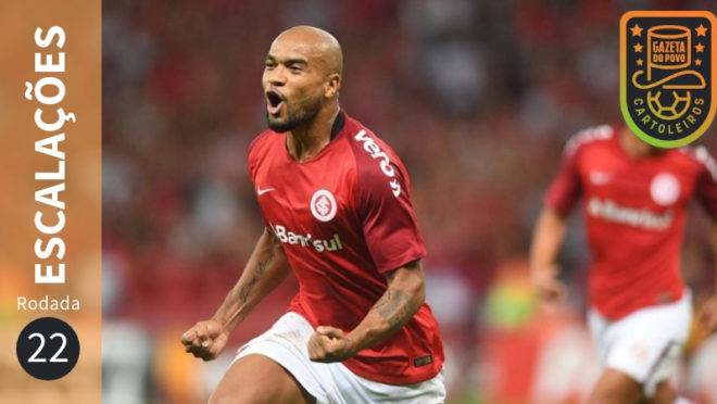 Prováveis escalações da 22.ª rodada do Cartola FC 2019.