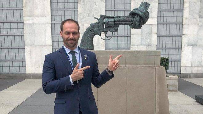 Eduardo Bolsonaro na ONU
