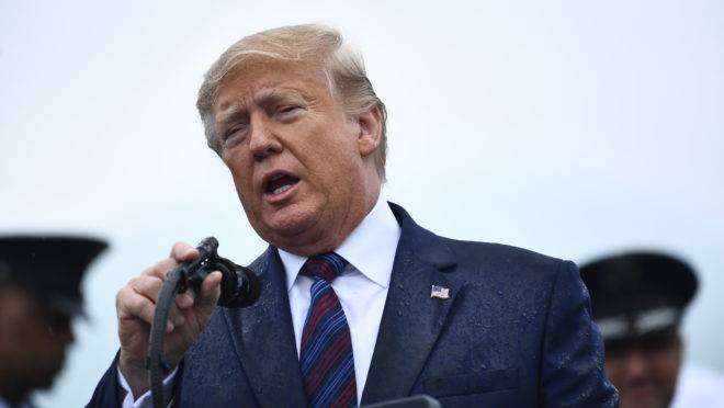 O presidente dos EUA, Donald Trump
