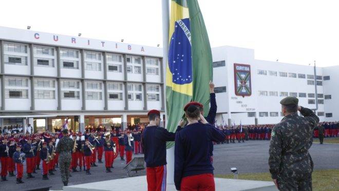 Colégio Militar de Curitiba.