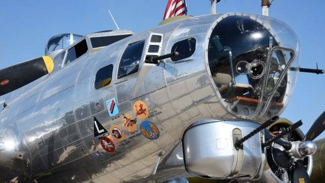 Avião que caiu era do modelo B-17