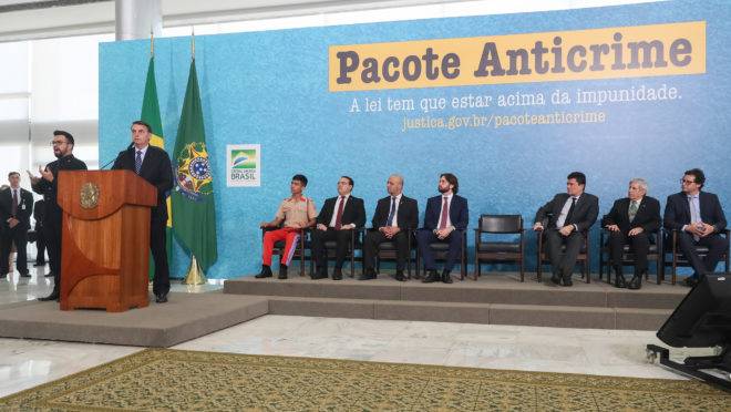 Governo lança campanha do pacote anticrime