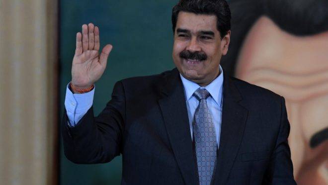 Ditador da Venezuela, Nicolás Maduro, em Caracas, 30 de setembro de 2019