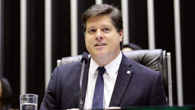Deputado federal Baleia Rossi, eleito presidente nacional do MDB.
