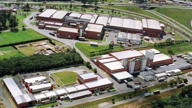Planta da Mondelez em Curitiba