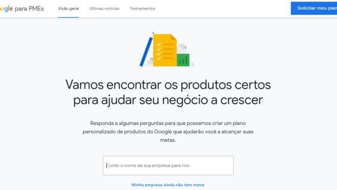 As etapas são definidas a partir de informações básicas do negócio