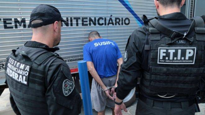 Agentes durante força-tarefa no Pará.