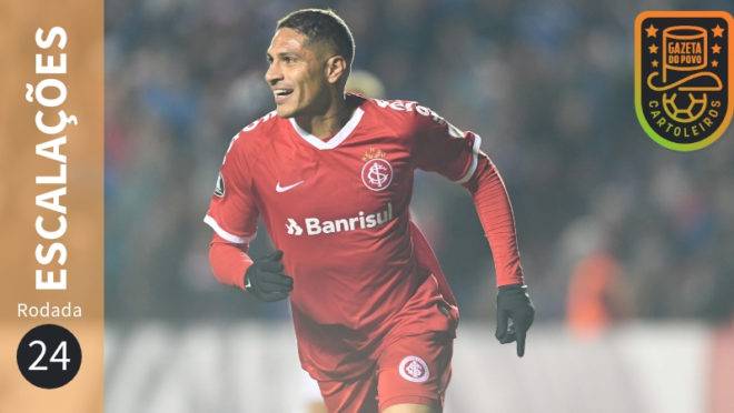 Prováveis escalações da 24.ª rodada do Cartola FC 2019.