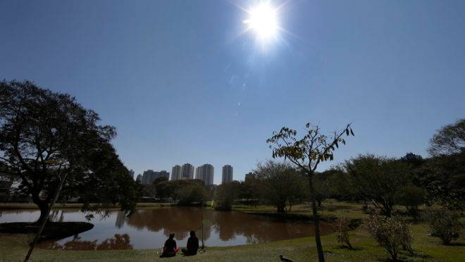 Dia de sol em Curitiba