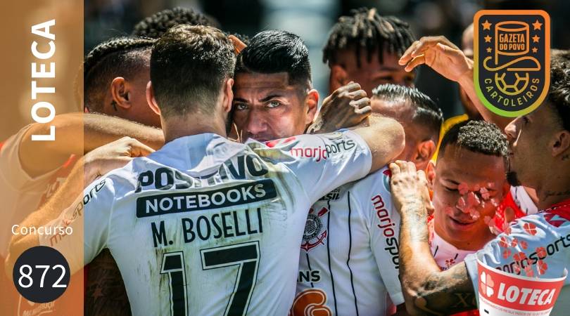 Duelo entre Corinthians e São Paulo é um dos destaques do concurso 872 da Loteca.