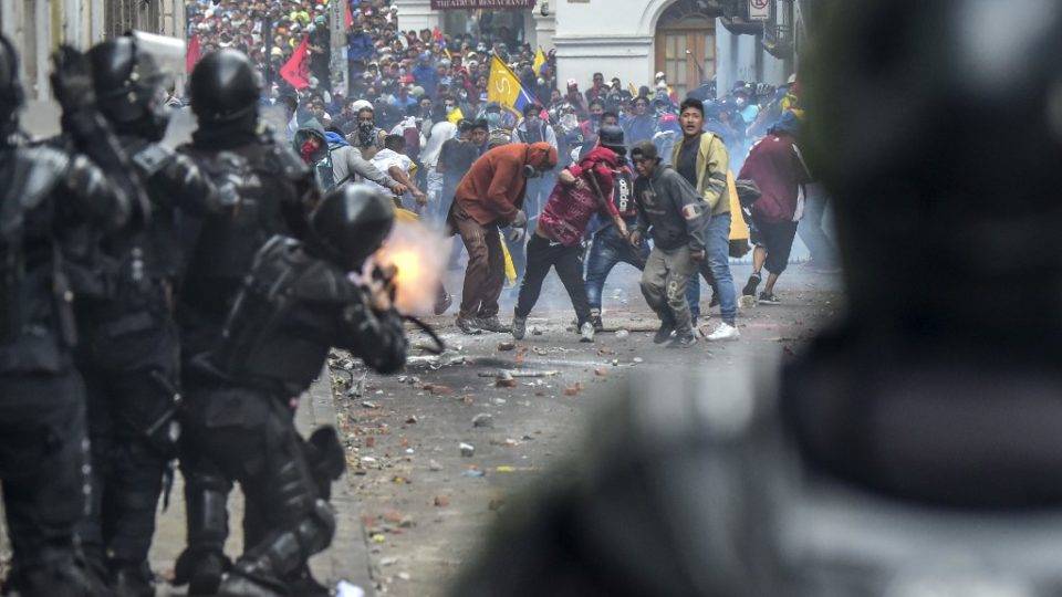 América do Sul em chamas: uma região fragmentada e em crise Protestos Equador