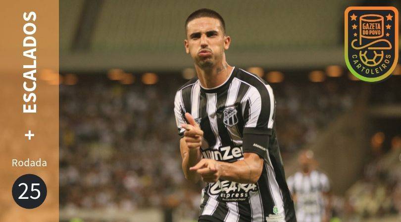 Thiago Galhardo, do Ceará, está entre os jogadores mais escalados da 25ª rodada do Cartola FC 2019.