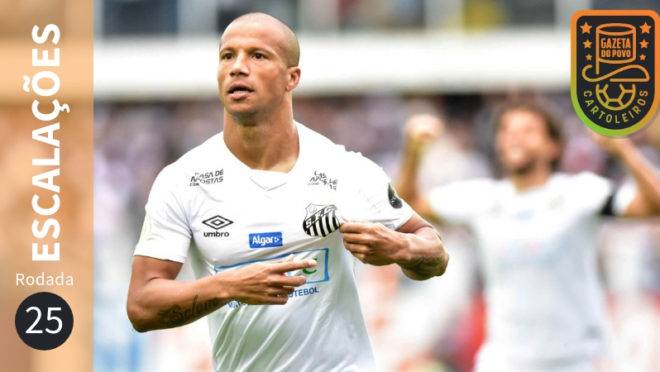 Prováveis escalações da 25.ª rodada do Cartola FC 2019.