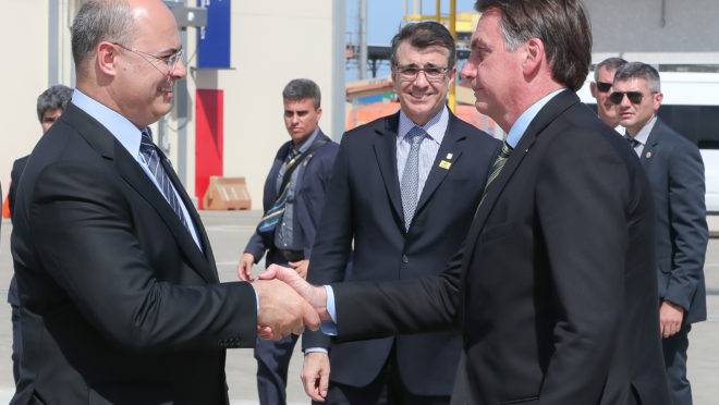 Bolsonaro e Witzel