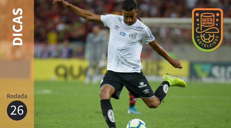 Jorge, do Santos, é uma das melhores opções de escalação na 26ª rodada do Cartola FC 2019.