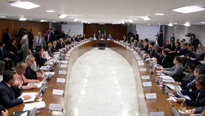 Reunião do PPI na gestão de Onyx.