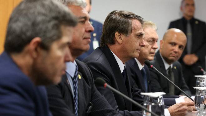 Encontro de Jair Bolsonaro com a Bancada do PSL.