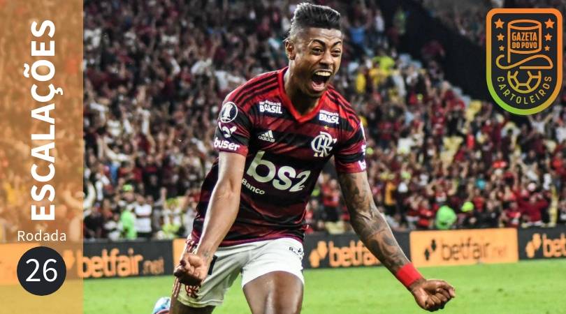 Bruno Henrique, do Flamengo, é desfalque para a 26.ª rodada do Cartola FC 2019.