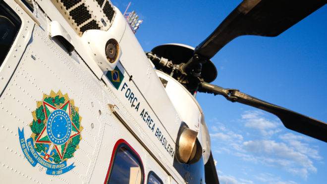 Helicóptero da Força Aérea Brasileira