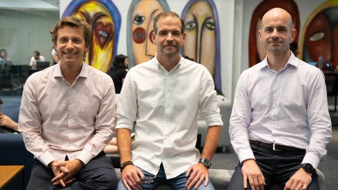 Cofundadores do Ebanx