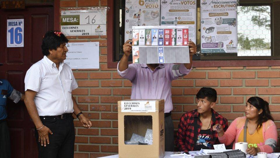 Eleições na Bolívia