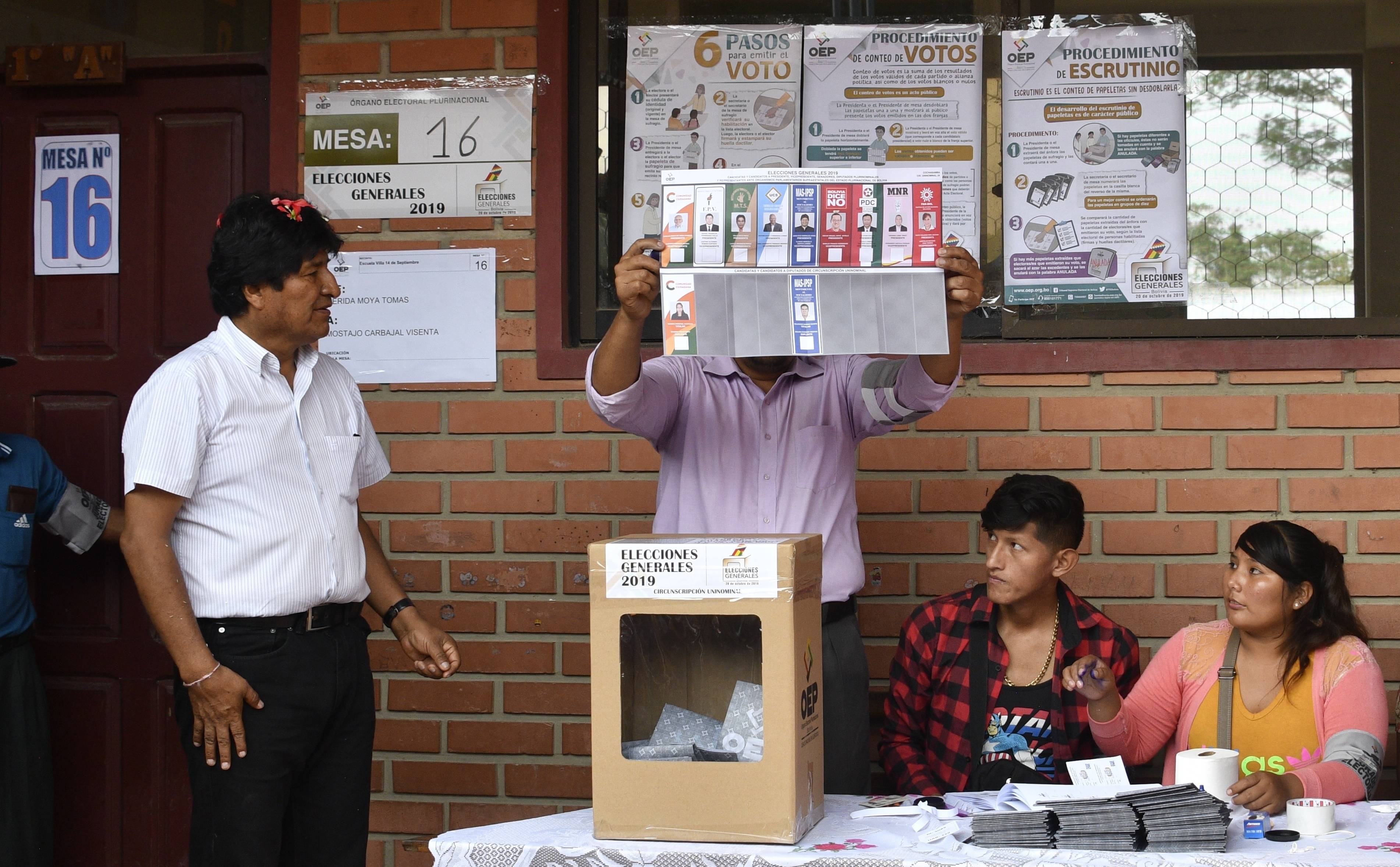 Eleições na Bolívia