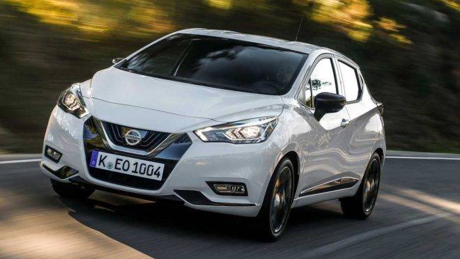 Foto: Nissan March, chamado de Micra na Europa, ficou maior e premium com a nova geração. Foto: Nissan/ Divulgação