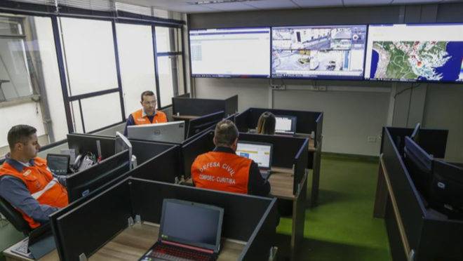 Centro de Gerenciamento de Riscos foi inaugurado nesta última segunda-feira (21), em Curitiba.