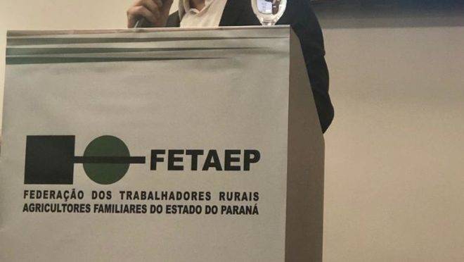 Marcos Brambilla, presidente da Fetaep