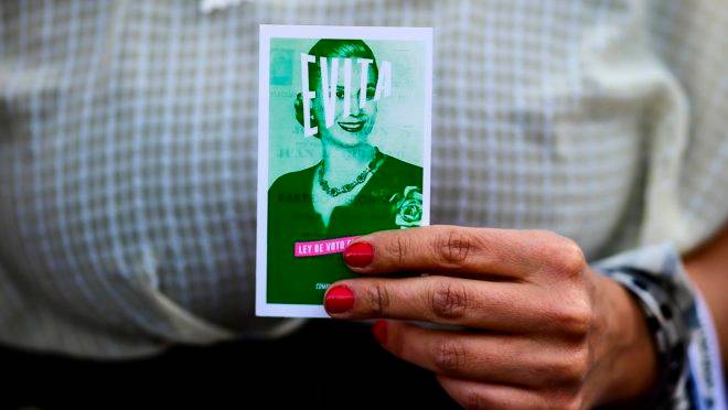 A ex-primeira dama Evita Perón era considerada "la madre de los descamisados"