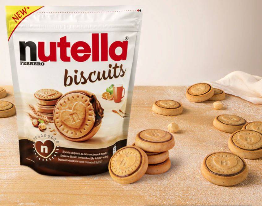 biscoito nutella