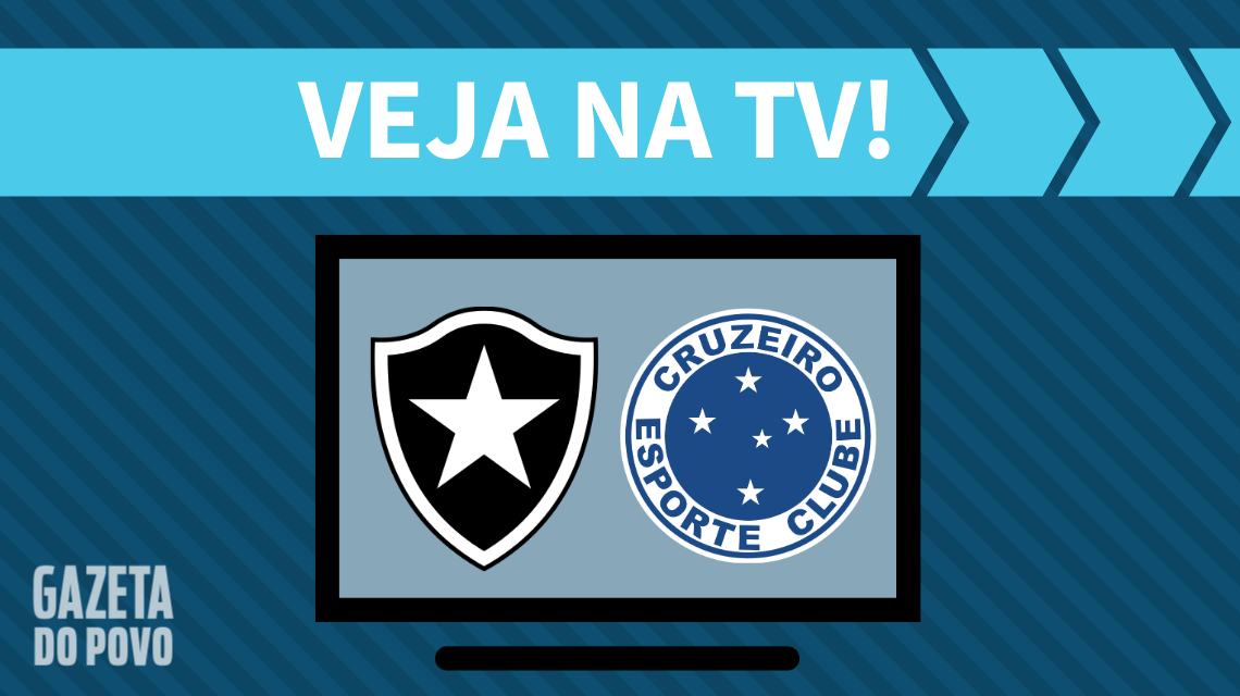 Botafogo x Cruzeiro: veja na TV