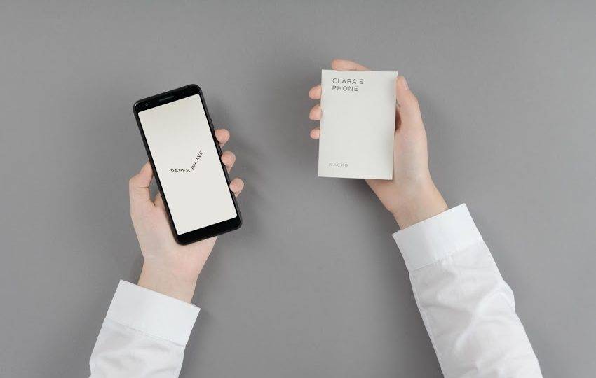 paper phone google