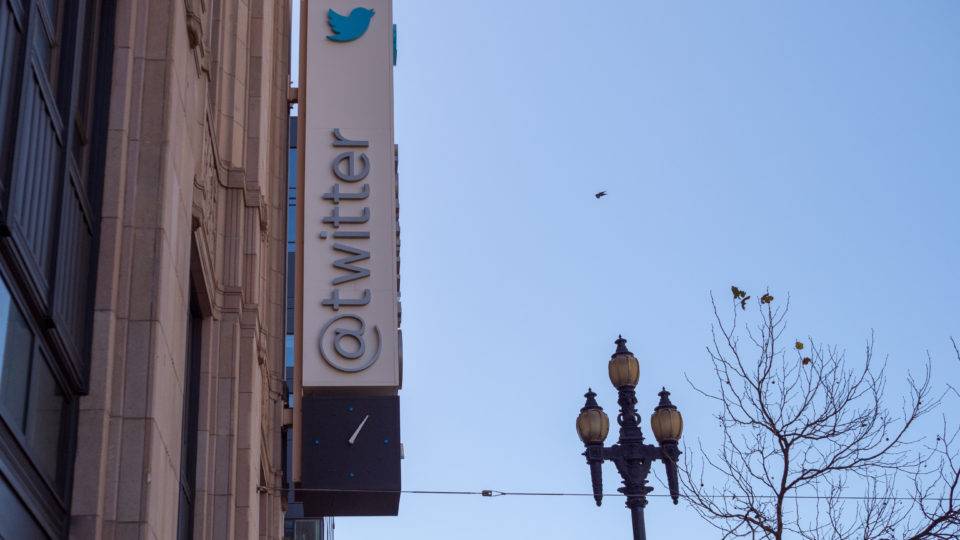 Sede do Twitter na cidade americana de São Francisco, Califórnia