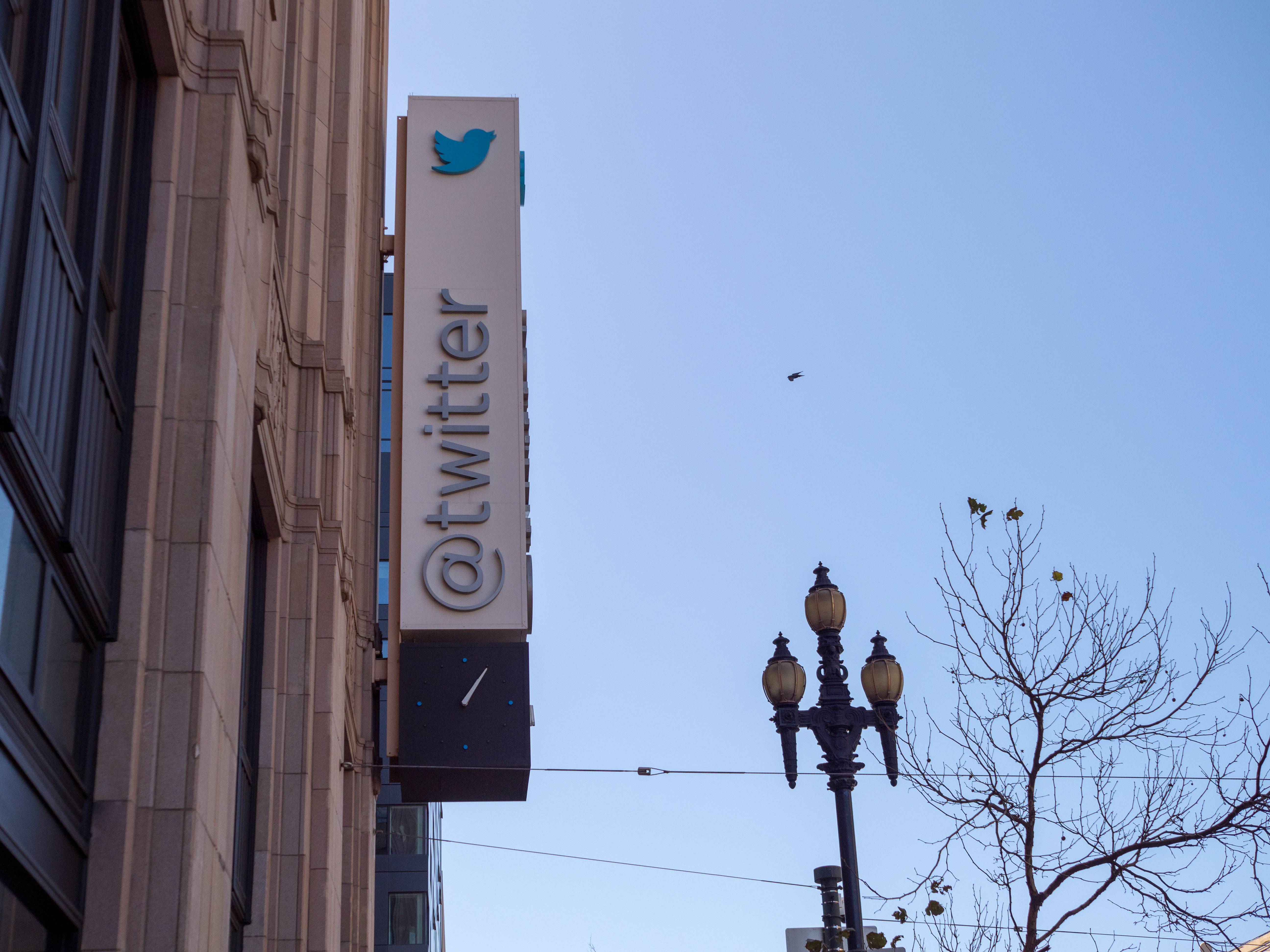 Sede do Twitter na cidade americana de São Francisco, Califórnia