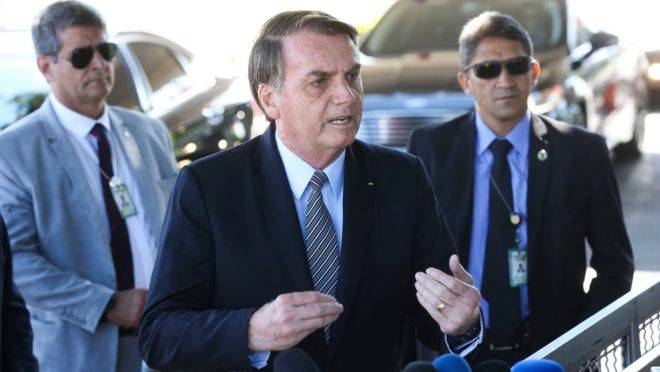 O presidente Jair Bolsonaro.