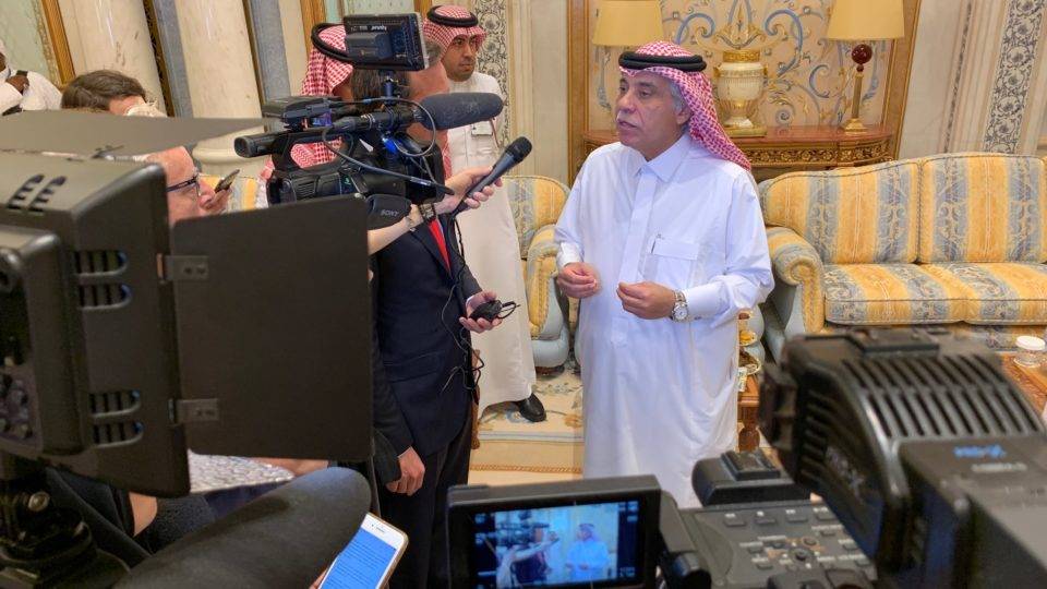 Ministro de Comércio e Investimento da Arábia Saudita, Majid bin Abdullah Al Qasabi