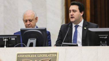 Ademar Traiano e Ratinho Junior