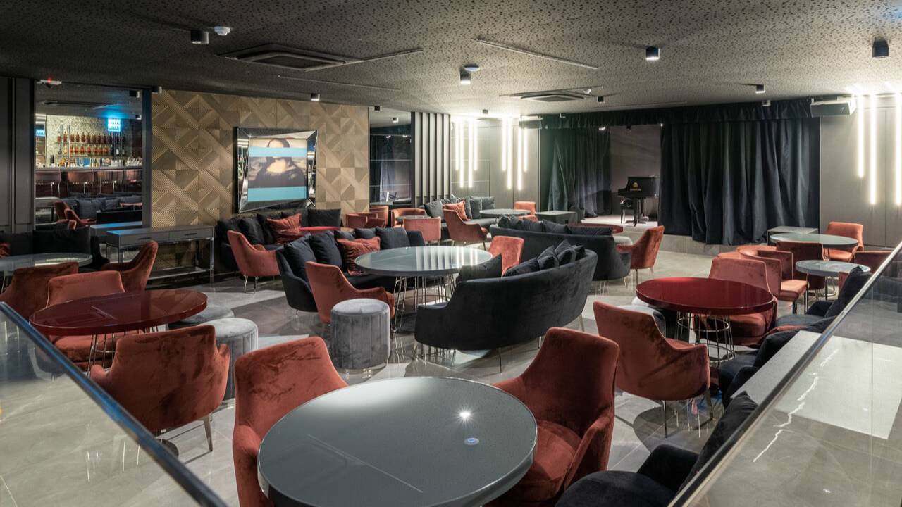 Espaço para confraternizações do Room 1424