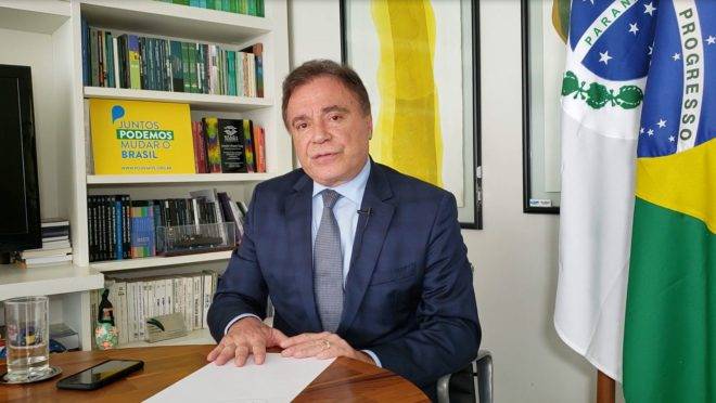Alvaro Dias (Podemos) em entrevista à Gazeta do Povo.