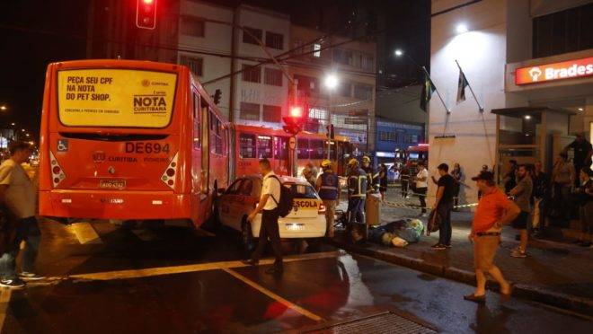 Acidente na Rua André de Barros