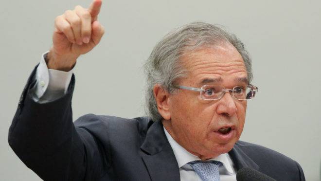 O ministro da Economia, Paulo Guedes.