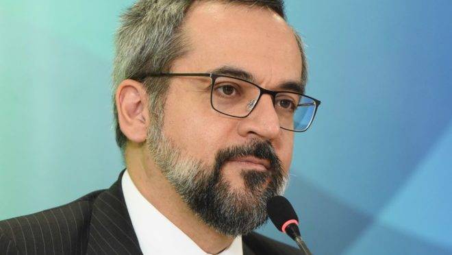 O ministro da Educação, Abraham Weintraub.