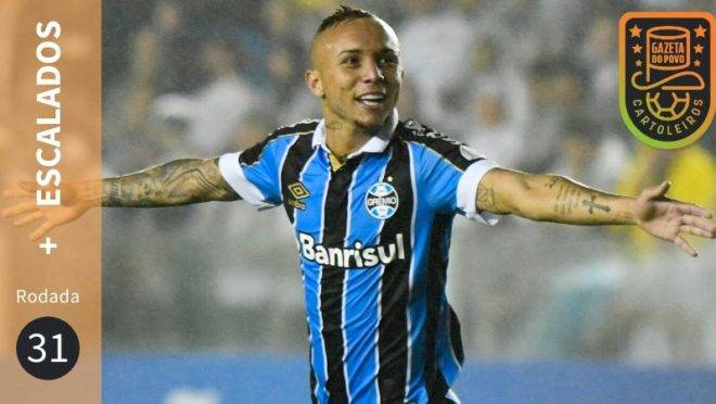 Os mais escalados da 31ª rodada do Cartola FC 2019