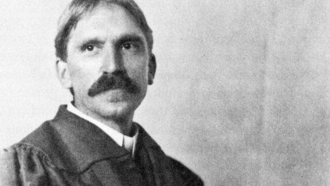 John Dewey na Universidade de Chicago em 1902.