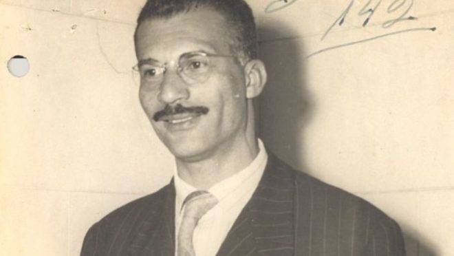 Marighella quando deputado, em 1946 ou 1947.
