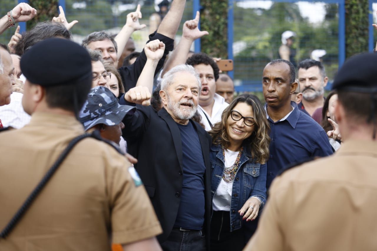 Lula apresentou a nova namorada: 'Janja'